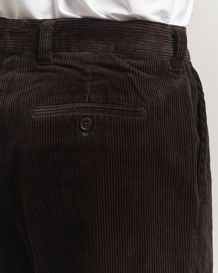 Uomini | Pantaloni | NN07 | Paw Relaxed Fit Corduroy Trousers Demitasse Brown