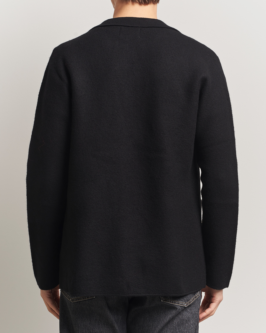 Uomini | Blazers | NN07 | Lucas Boiled Wool Blazer Black