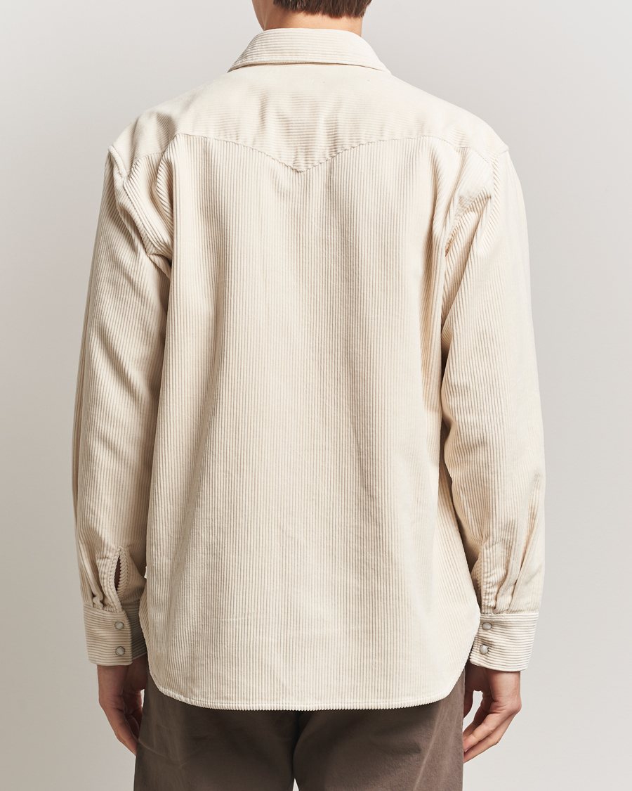 Uomini | Camicie | NN07 | Ricky Corduroy Overshirt Ivory