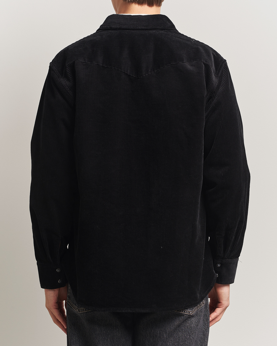 Uomini | Camicie | NN07 | Ricky Corduroy Overshirt Black