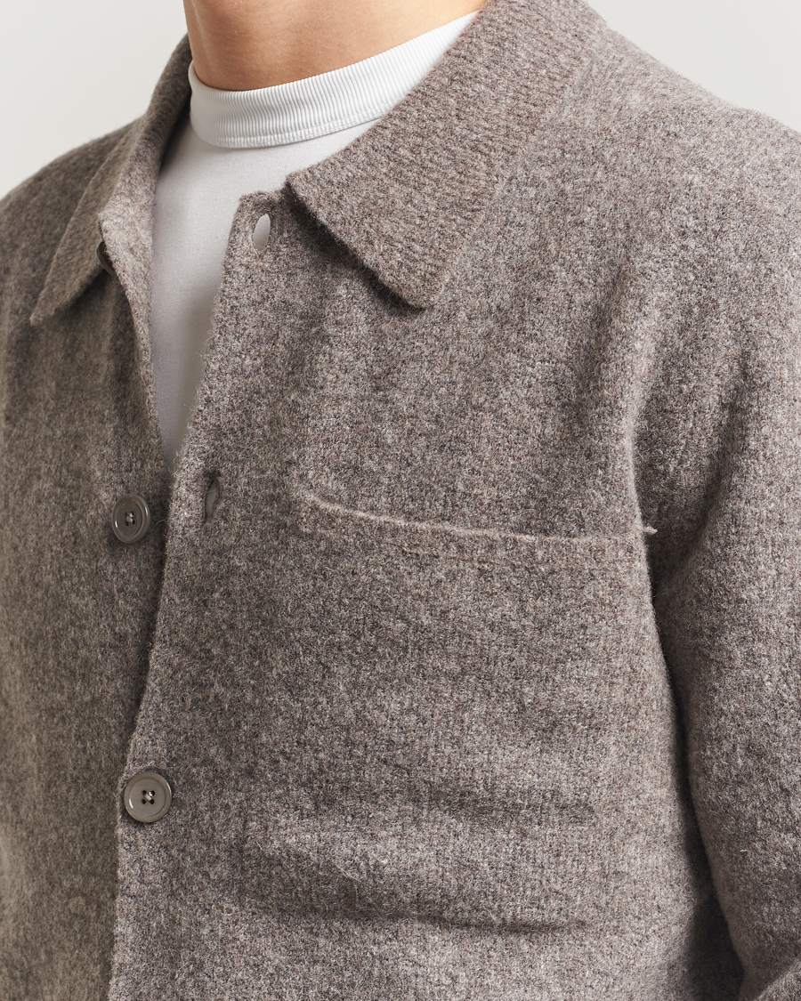 Uomini | Maglieria | NN07 | Jonas Wool Cardigan Mable Husk