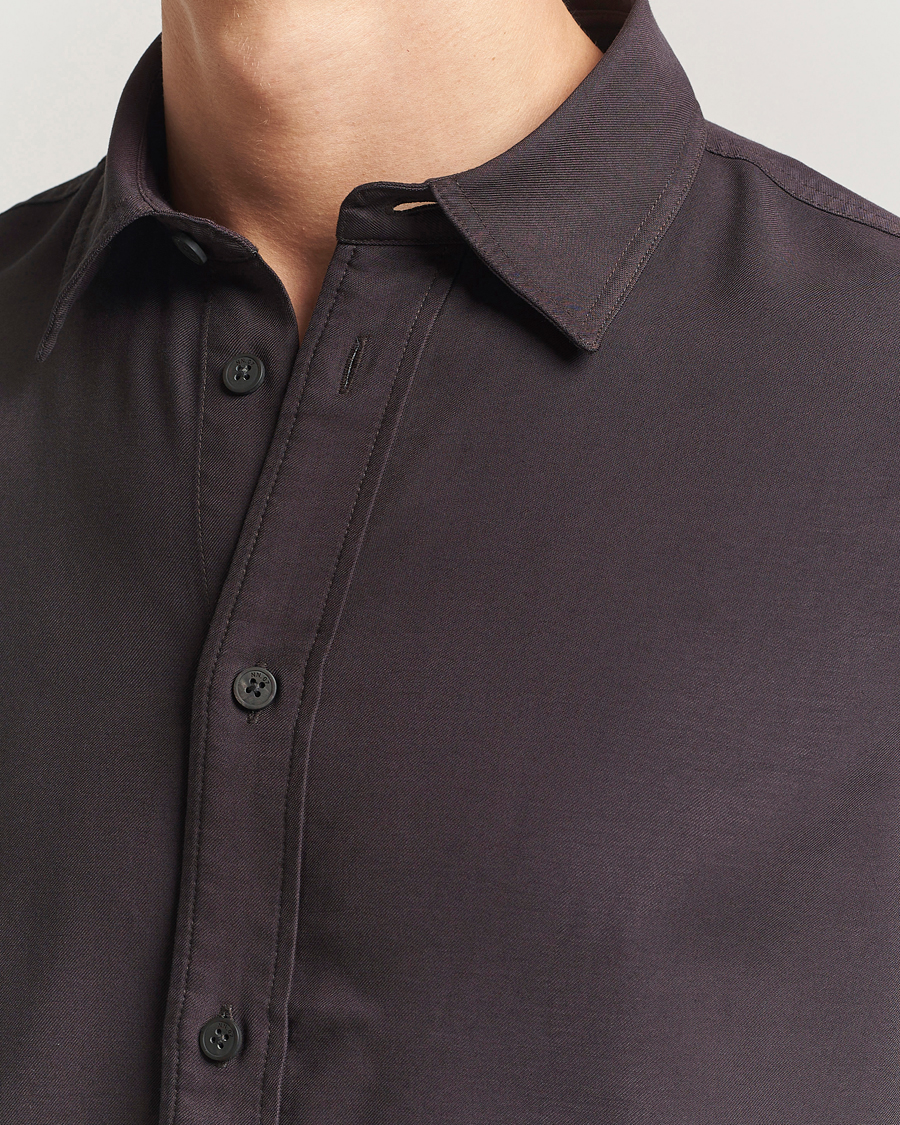 Uomini | Camicie | NN07 | Colby Viscose Shirt Dusky Port