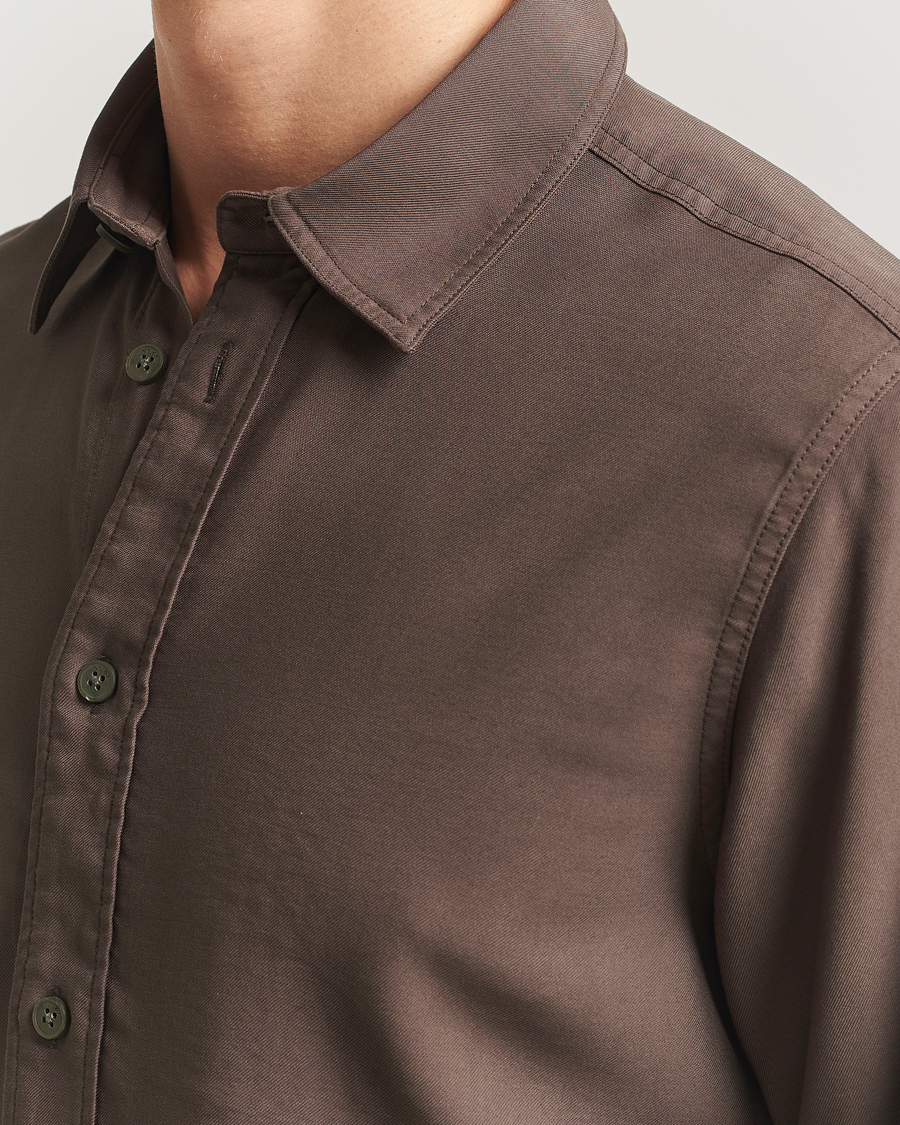 Uomini | Camicie | NN07 | Colby Viscose Shirt Mable Husk