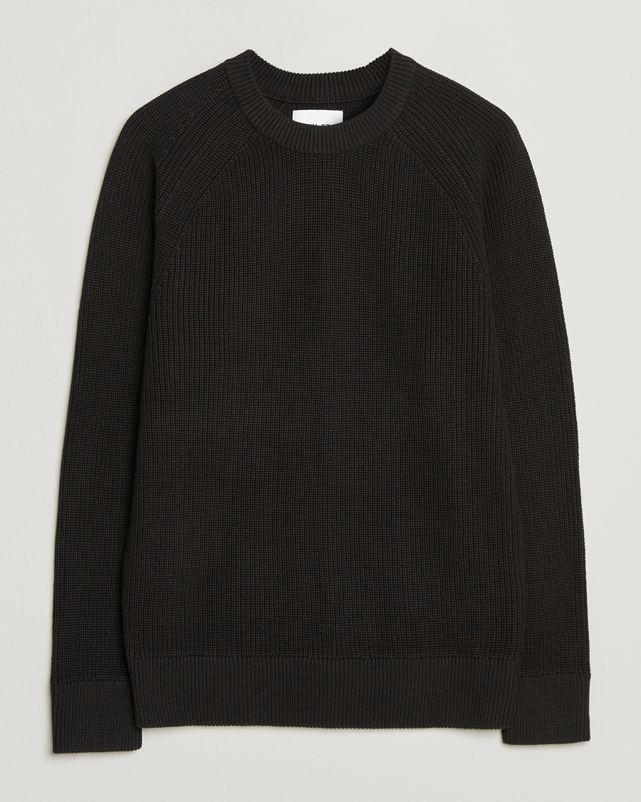 Uomini | Maglieria | NN07 | Jacobo Cotton Knitted Sweater Dusky Port