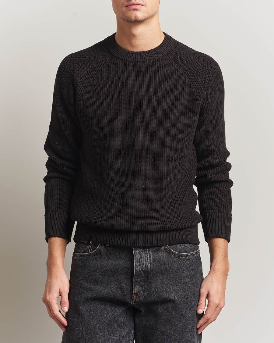 Uomini | Maglieria | NN07 | Jacobo Cotton Knitted Sweater Dusky Port