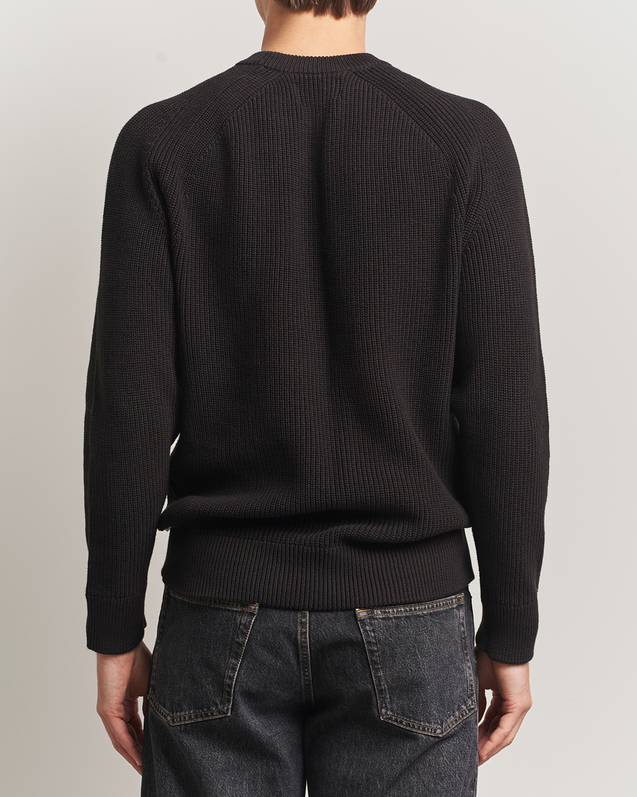 Uomini | Maglieria | NN07 | Jacobo Cotton Knitted Sweater Dusky Port