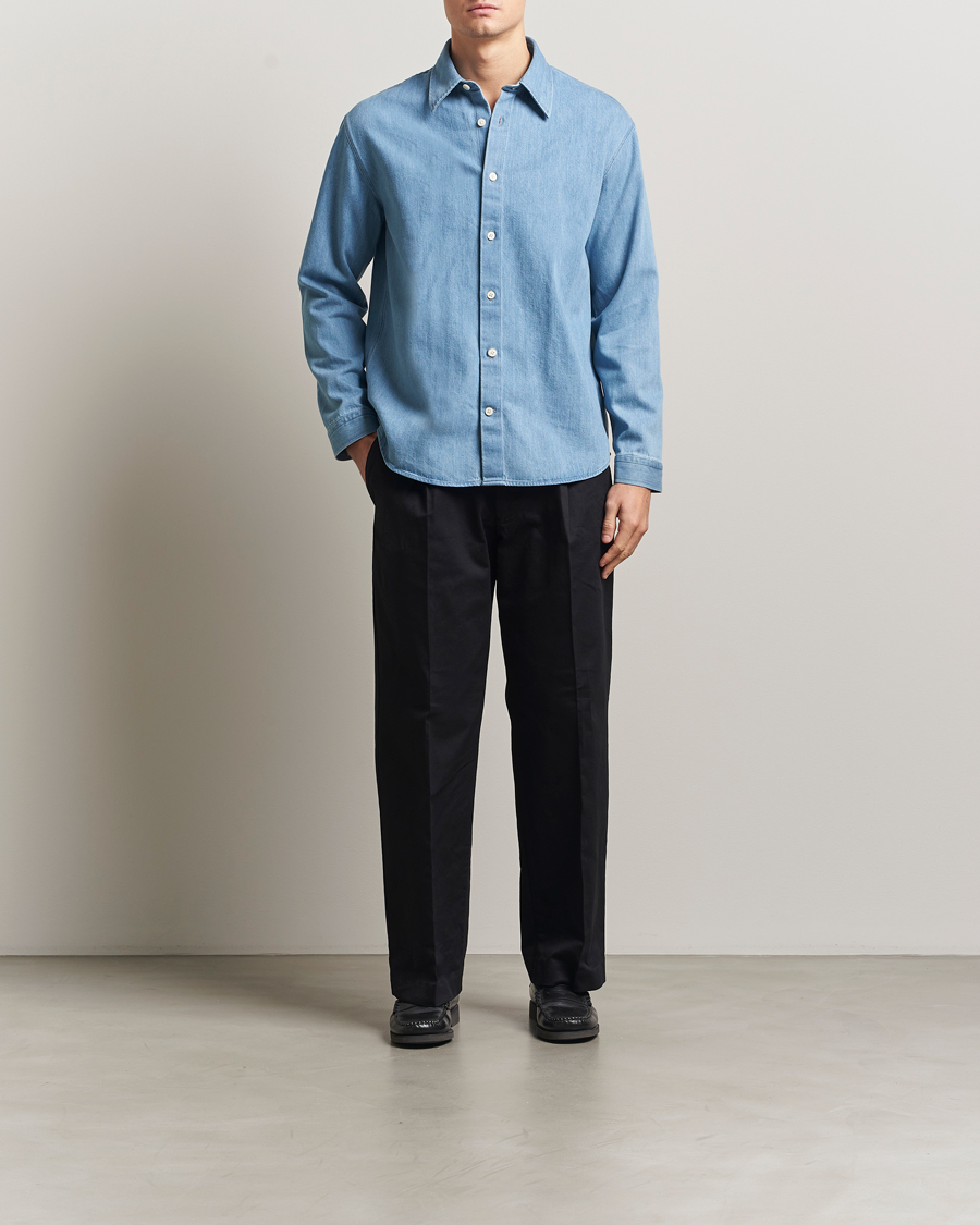 Uomini | Pantaloni | NN07 | Kay Relaxed Fit Pleated Trousers Black