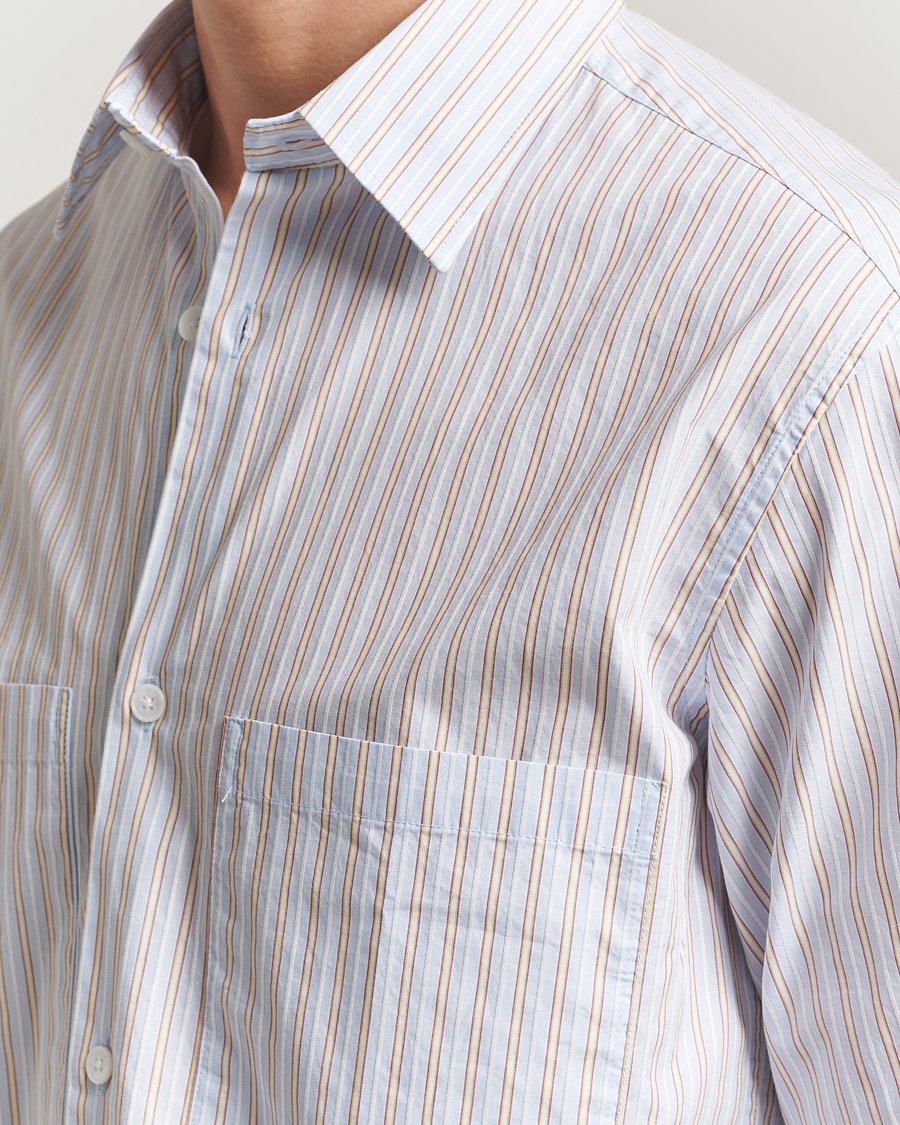 Uomini | Camicie | NN07 | Freddy Striped Poplin Shirt Multi