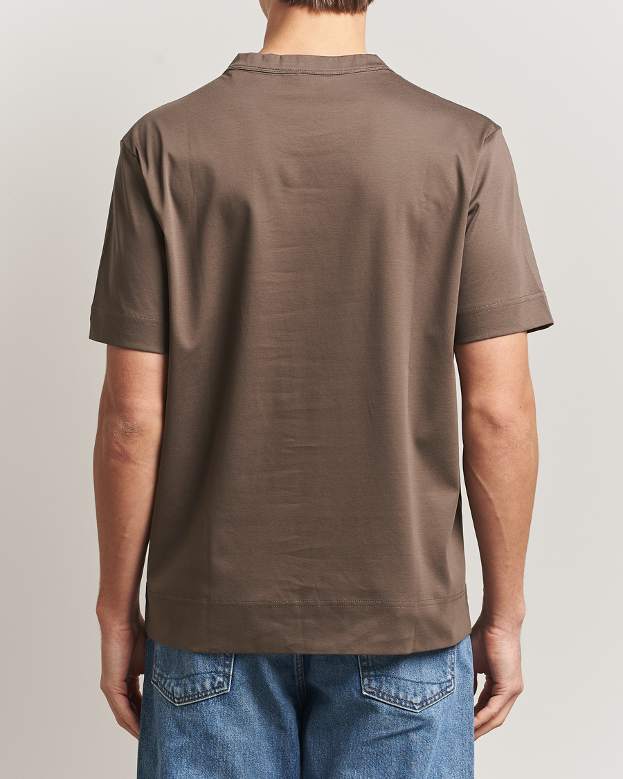 Uomini | T-shirt | NN07 | Pedro Embroidered T-Shirt Mable Husk