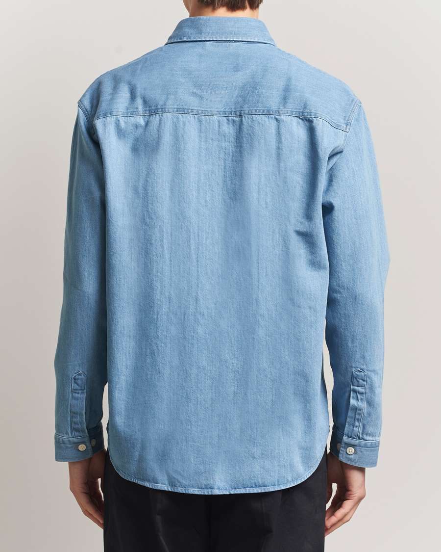 Uomini | Camicie | NN07 | Casper Denim Overshirt Blue