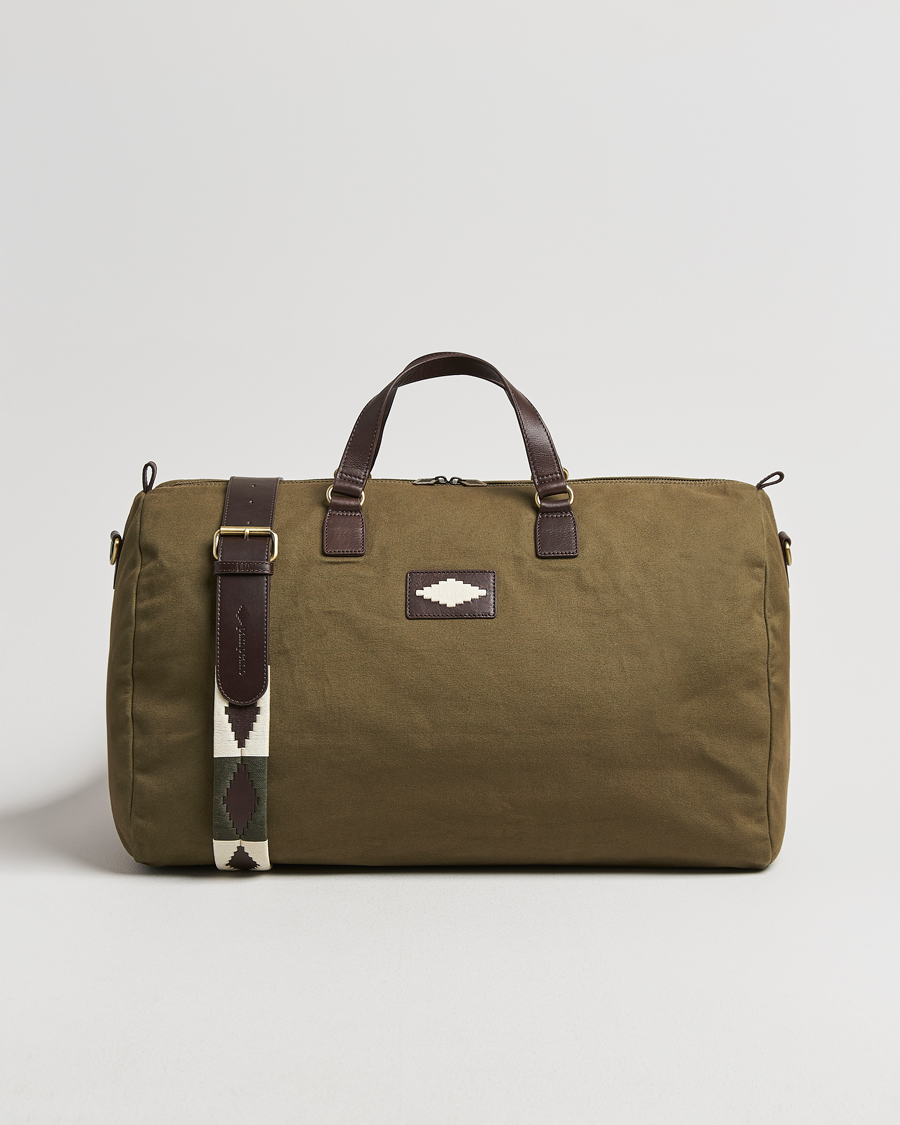 Uomini | Borse | Pampeano | Traje Canvas Holdall Forest