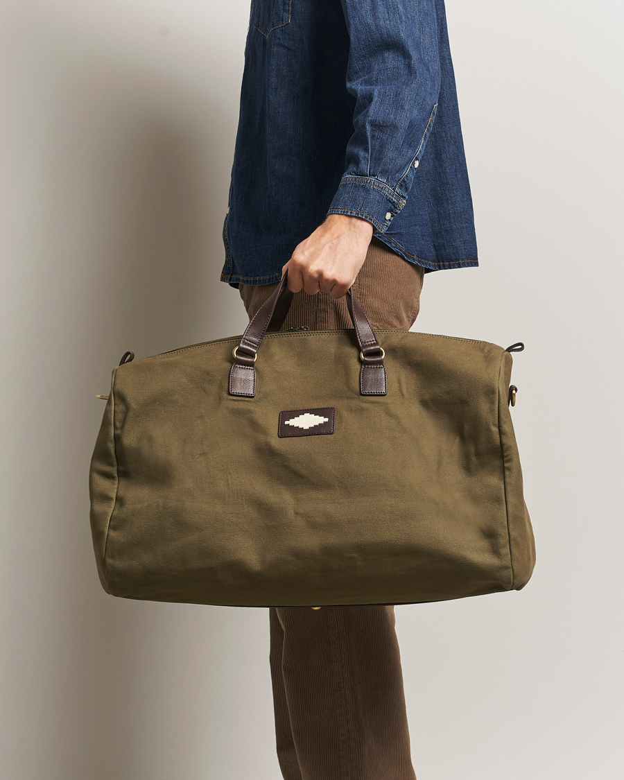Uomini | Borse | Pampeano | Traje Canvas Holdall Forest