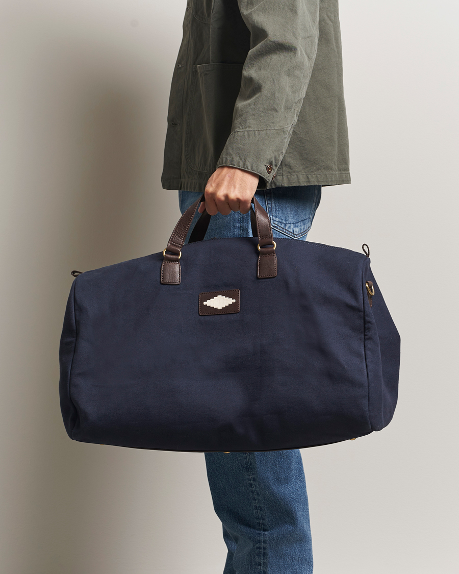 Uomini | Borse | Pampeano | Traje Canvas Holdall Navy