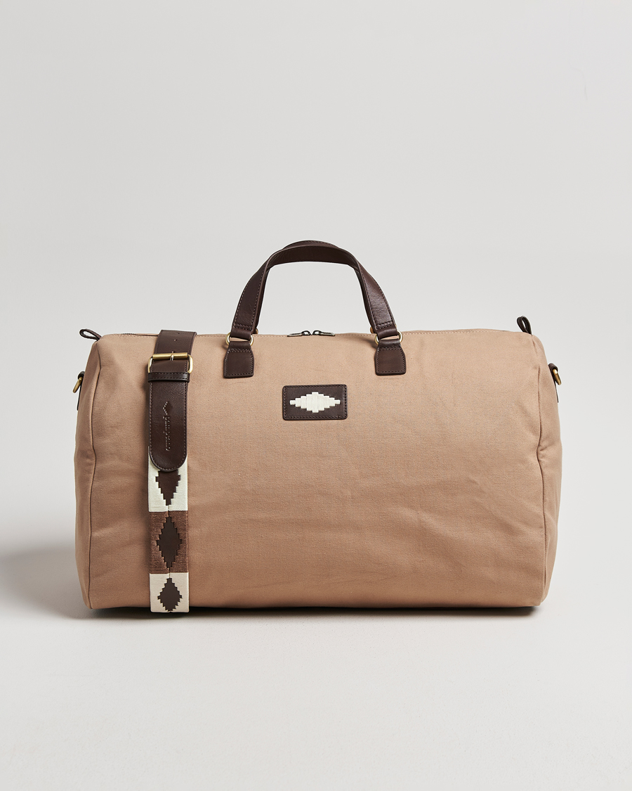 Uomini | Borse | Pampeano | Traje Canvas Holdall Sand