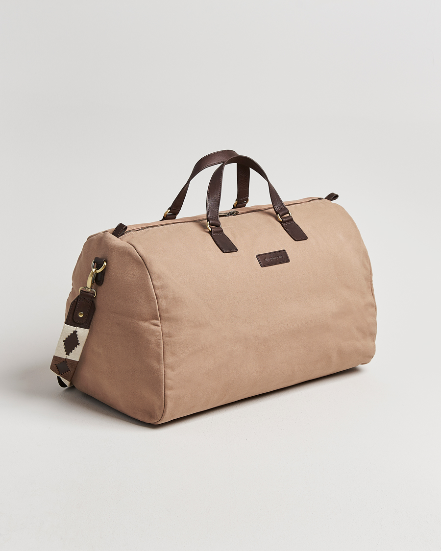 Uomini | Borse | Pampeano | Traje Canvas Holdall Sand
