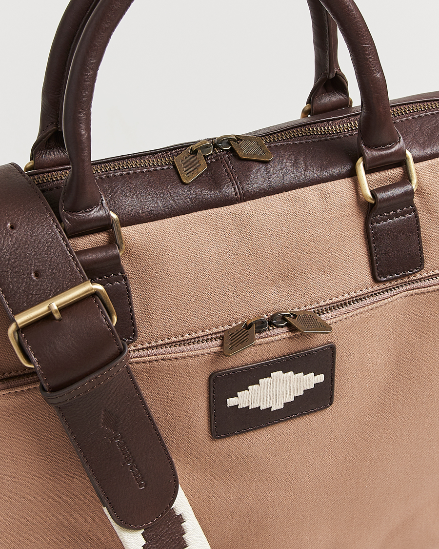 Uomini | Borse | Pampeano | Mensajero Canvas Briefcase Sand