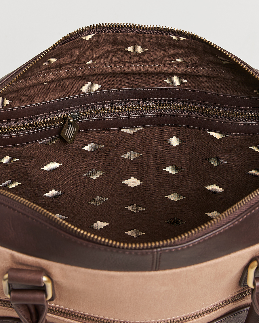 Uomini | Borse | Pampeano | Mensajero Canvas Briefcase Sand