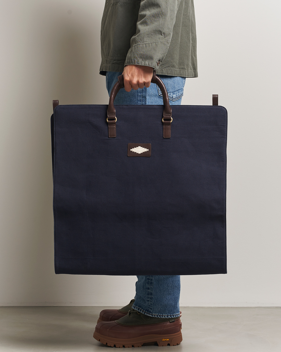 Uomini | Borse | Pampeano | Traje Canvas Suit Cover Navy