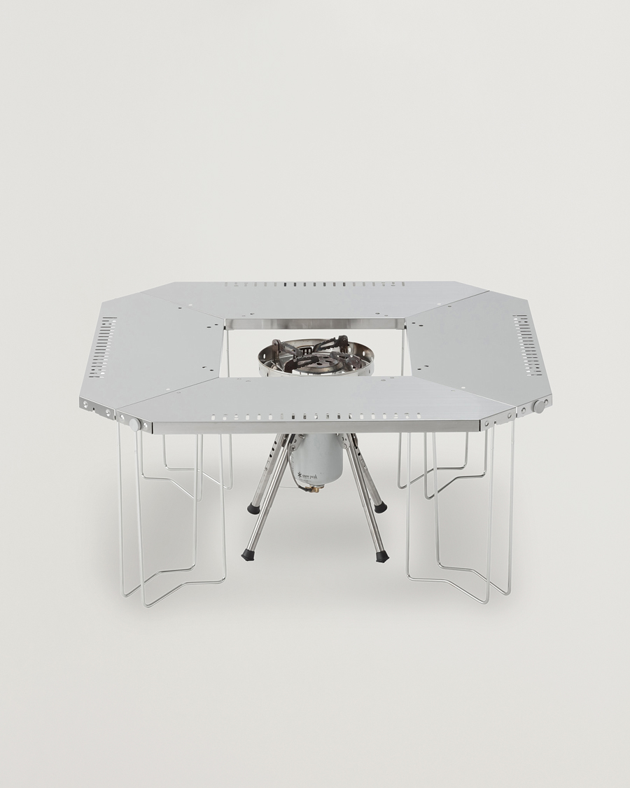 Uomini | Outdoor living | Snow Peak | Jikaro Firering Table Stainless Steel