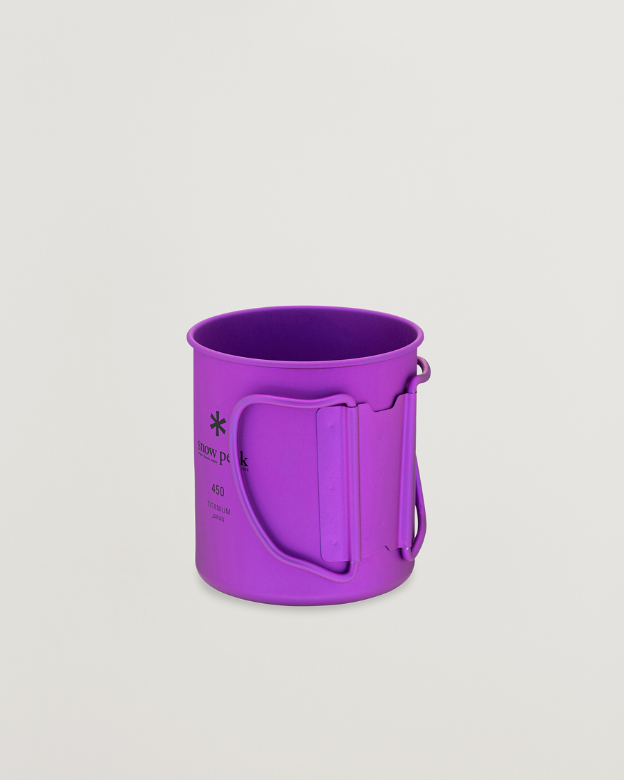 Uomini | Outdoor living | Snow Peak | Single Wall Mug 450 Purple Titanium
