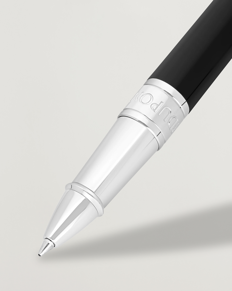 Uomini | Penne | S.T. Dupont | D-Initial Rollerball Pen Black/Chrome