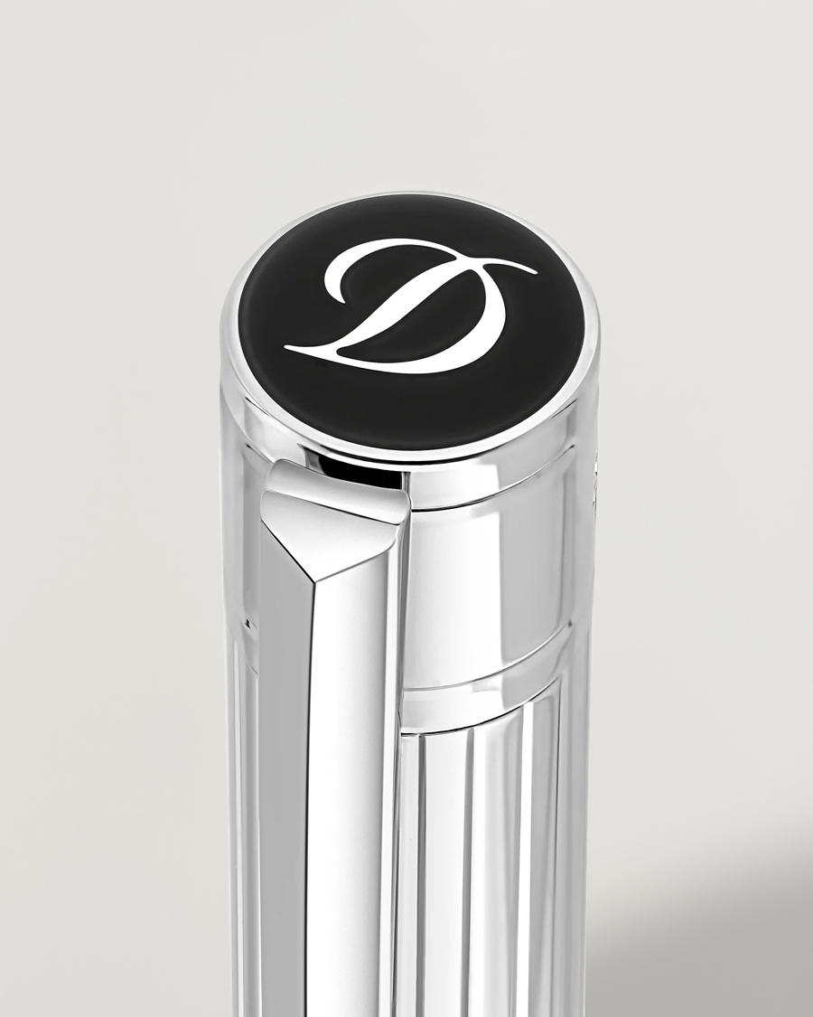 Uomini | Penne | S.T. Dupont | D-Initial Ballpoint Pen Chrome