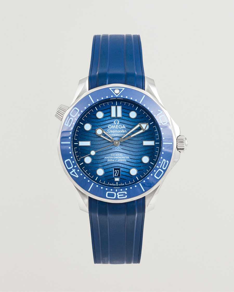 Uomini | Omega Pre-Owned Summer Blue Seamaster Diver 300m 75th | Omega Pre-Owned | Summer Blue Seamaster Diver 300m 75th