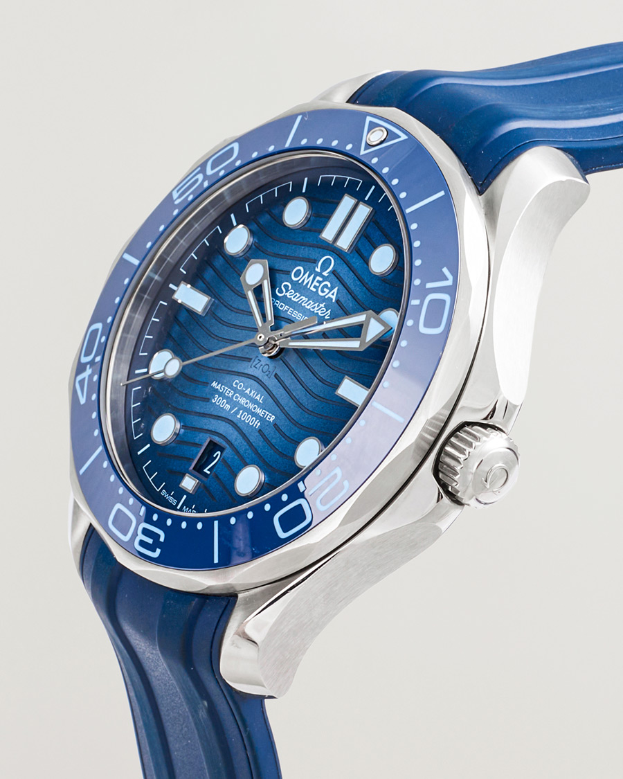 Uomini | Omega Pre-Owned Summer Blue Seamaster Diver 300m 75th | Omega Pre-Owned | Summer Blue Seamaster Diver 300m 75th