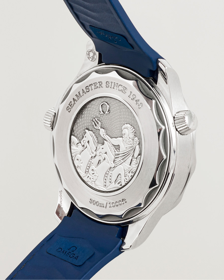 Uomini | Omega Pre-Owned Summer Blue Seamaster Diver 300m 75th | Omega Pre-Owned | Summer Blue Seamaster Diver 300m 75th