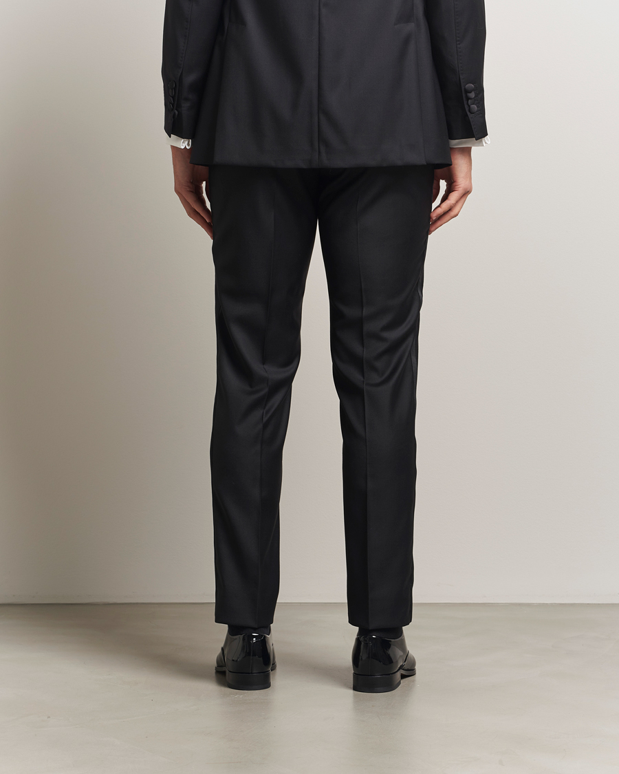 Uomini | Pantaloni | Morris | Loro Piana Tuxedo Trousers Black