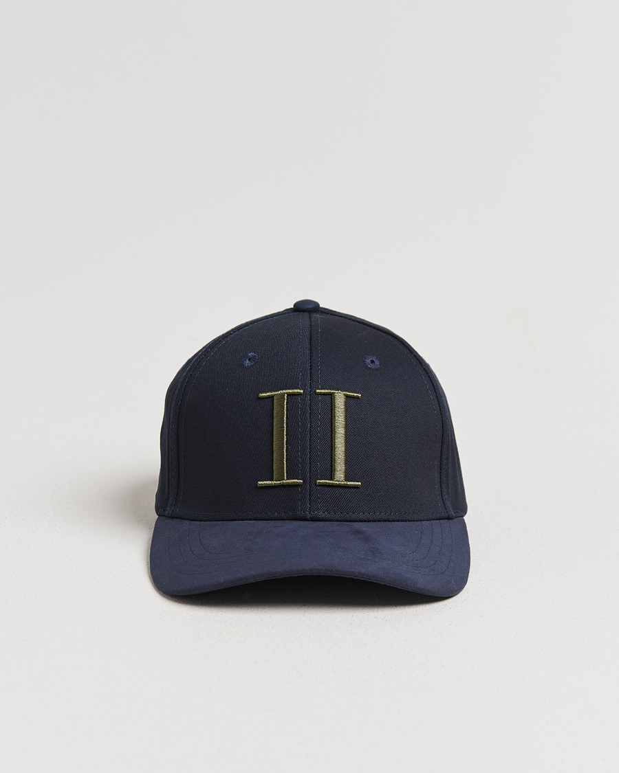 Uomini | Cappelli & Berretti | LES DEUX | Baseball Cap Suede II Dark Navy Blue