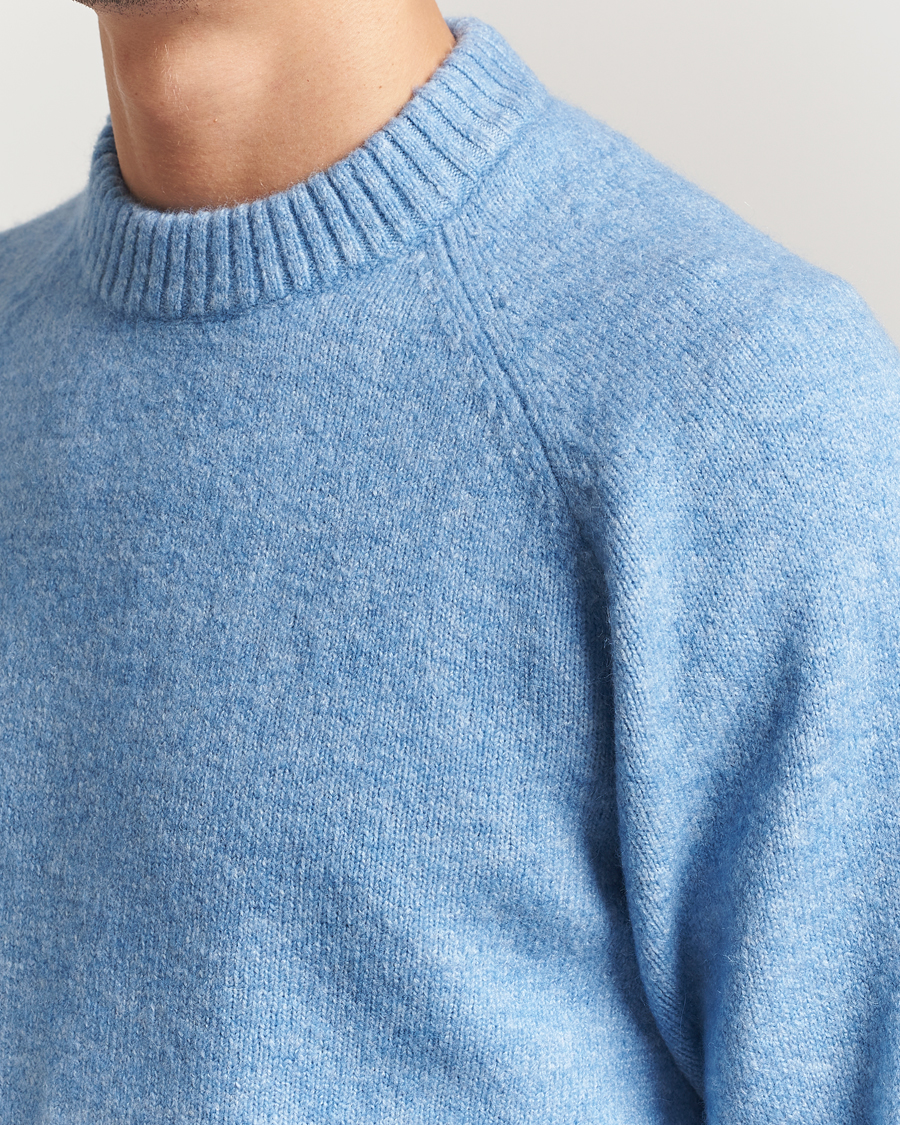 Uomini | Maglieria | LES DEUX | Gilbert Crew Neck Knit Allure Blue