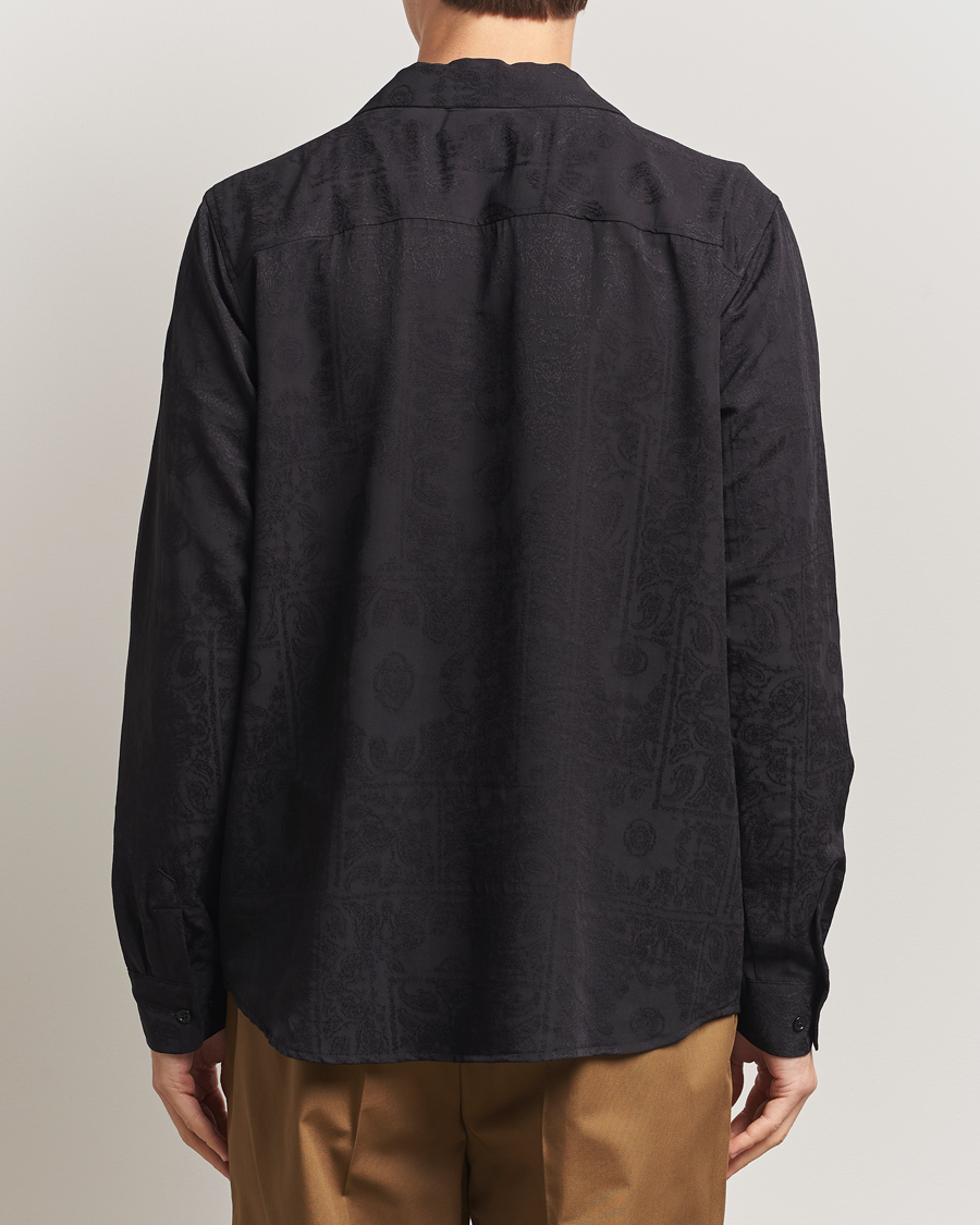 Uomini | Camicie | LES DEUX | Jasper Jaquard Shirt Black