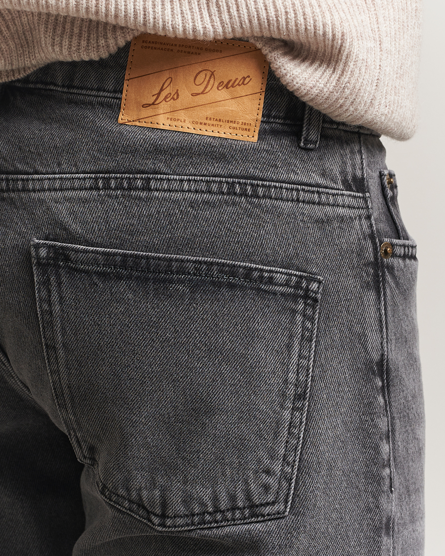 Uomini | Jeans | LES DEUX | Ricky Washed Jeans Grey