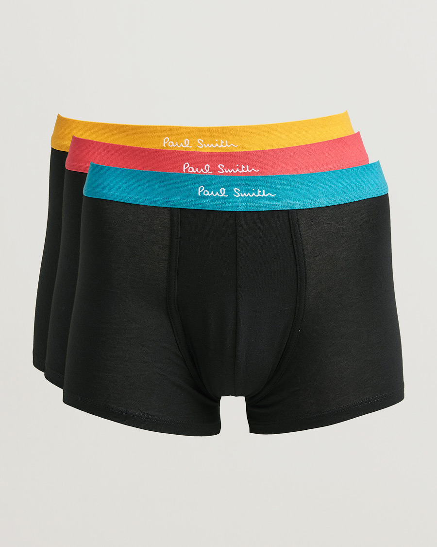 Uomini | Biancheria intima | Paul Smith | 3-Pack Trunk Black