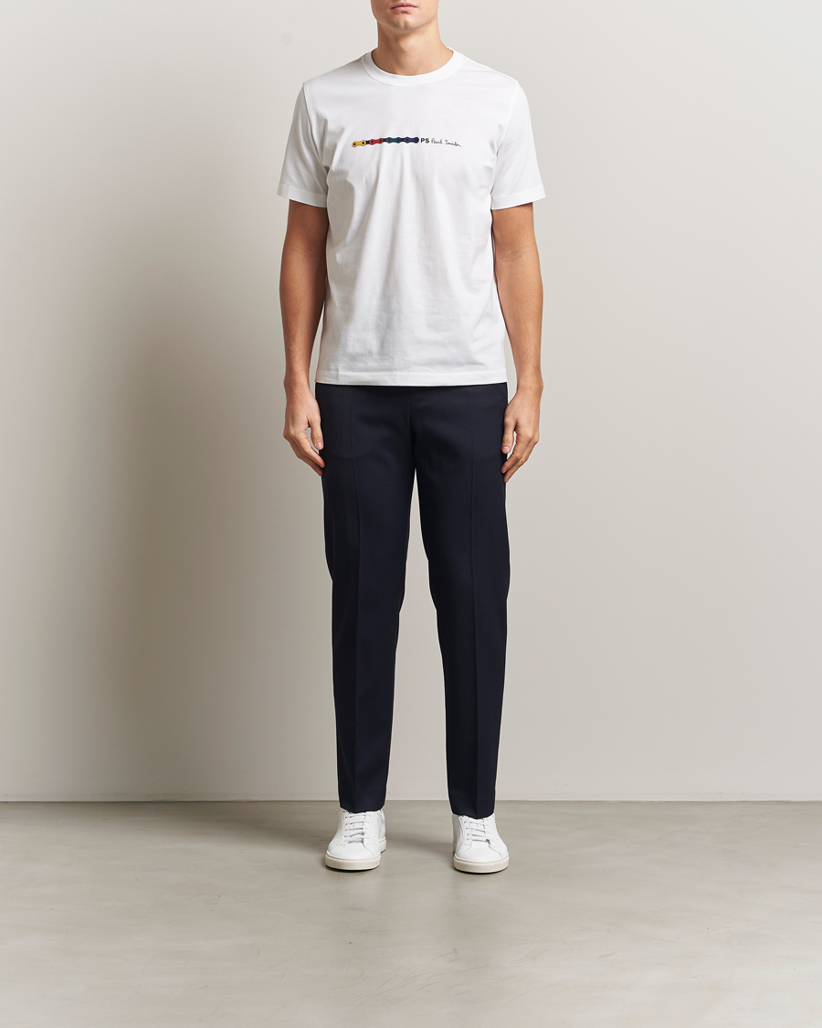 Uomini | T-shirt | PS Paul Smith | Chain Printed T-Shirt White