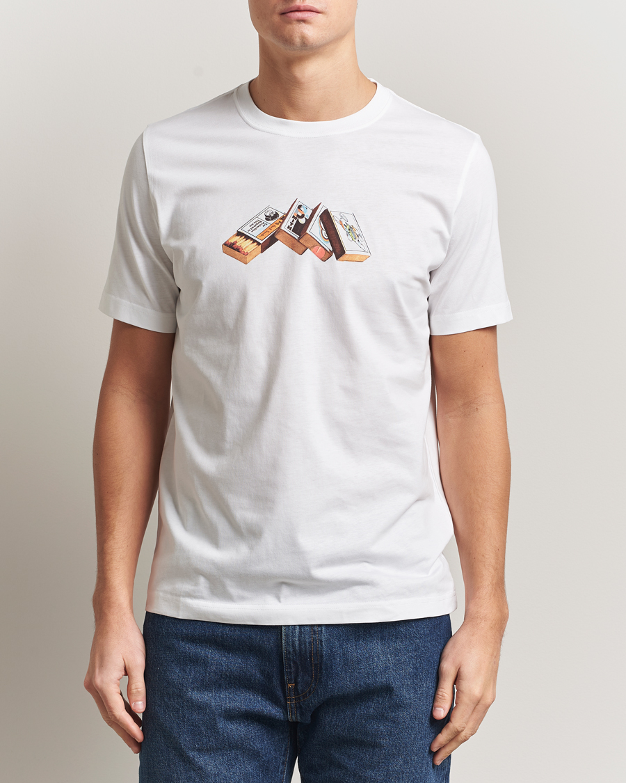 Uomini | T-shirt | PS Paul Smith | Matchboxes Printed T-Shirt White