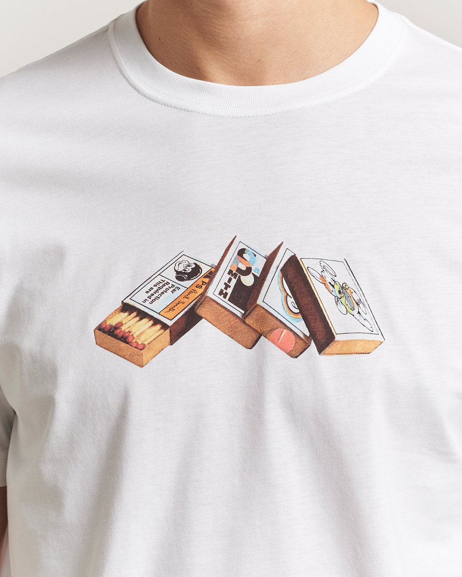 Uomini | T-shirt | PS Paul Smith | Matchboxes Printed T-Shirt White