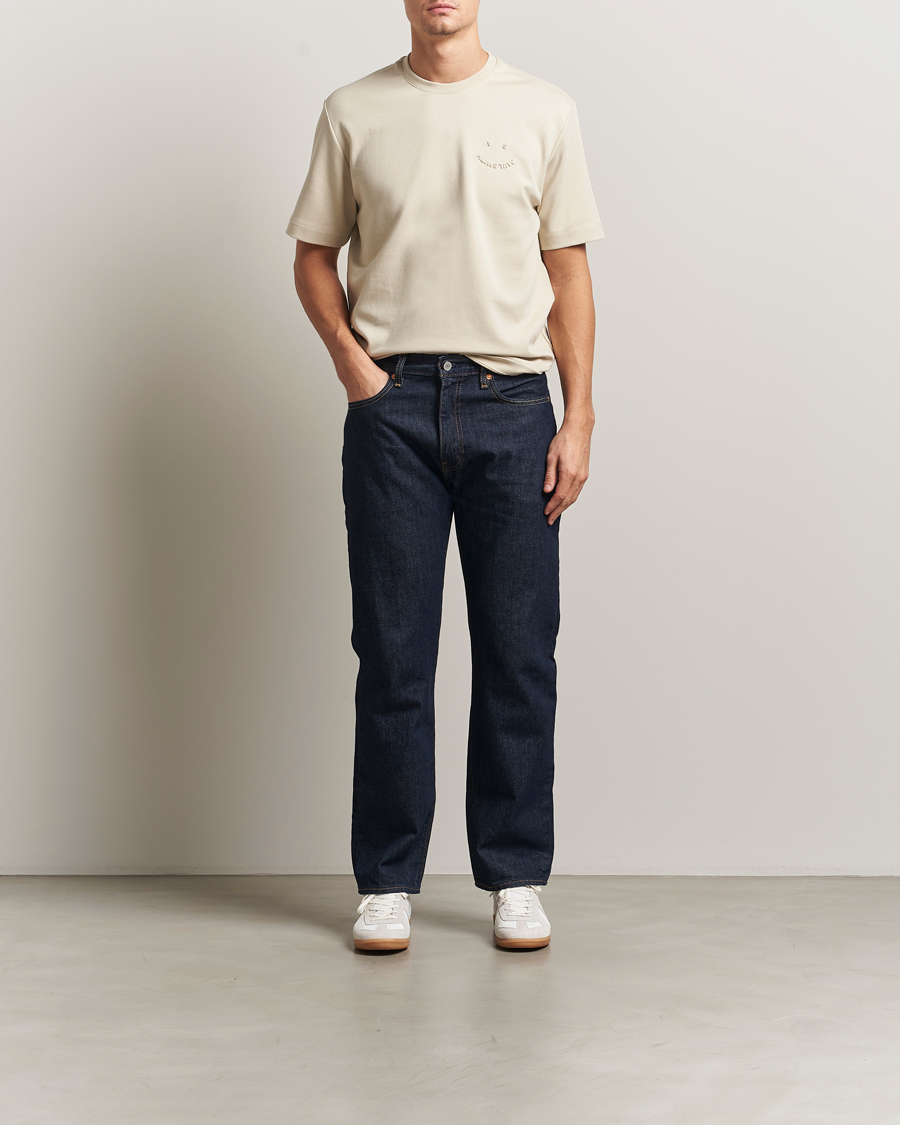 Uomini | T-shirt | PS Paul Smith | Casual Fit Happy T-Shirt Ecru