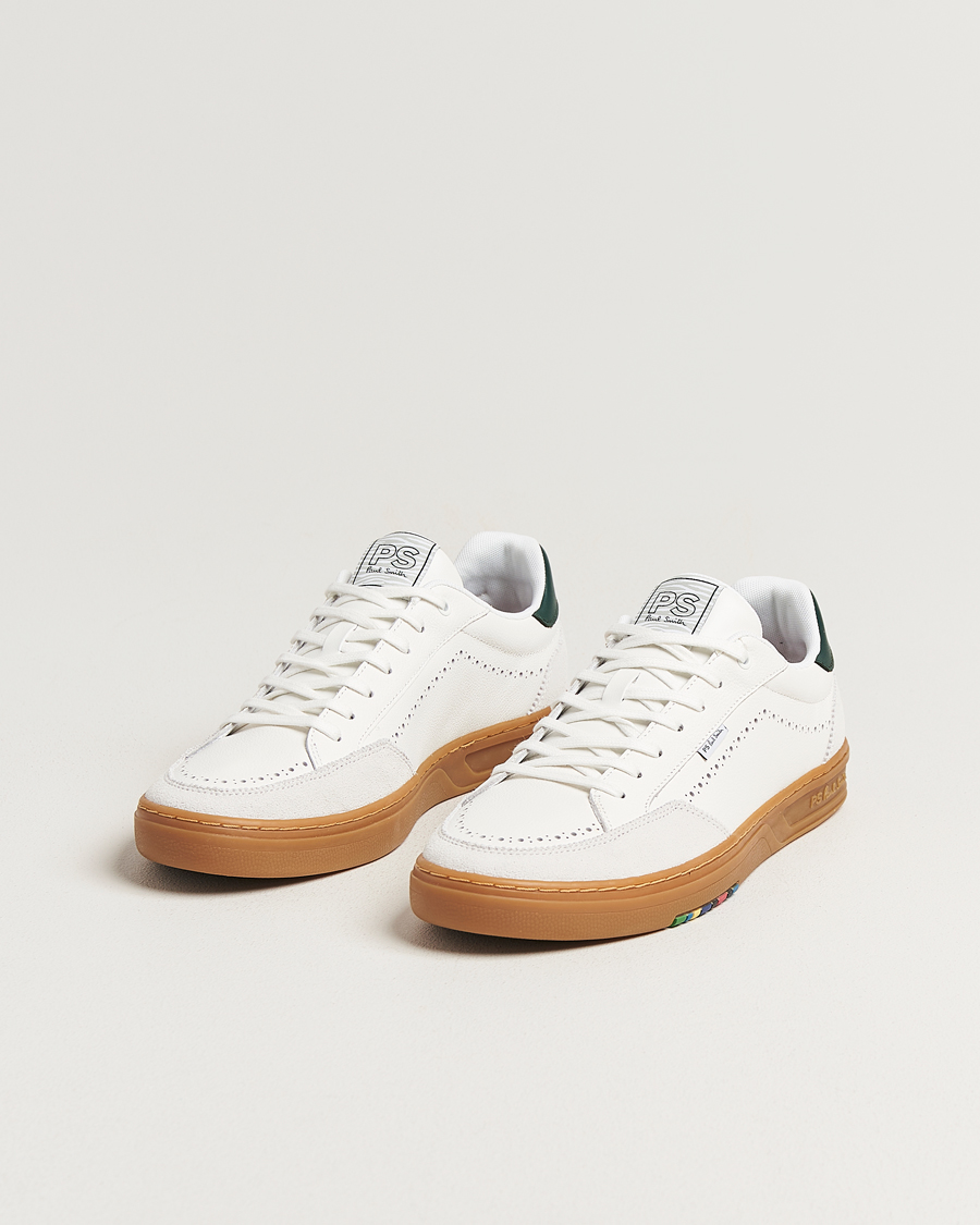 Uomini | Sneakers | PS Paul Smith | Hillstar Leather/Suede Sneaker White
