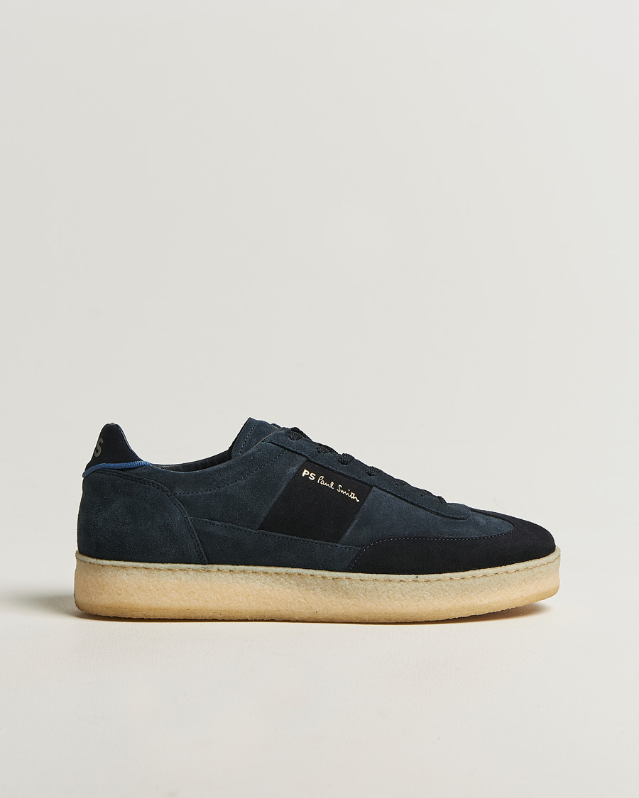 Uomini | Sneakers | PS Paul Smith | Dover Suede Crepe Sole Sneaker Navy