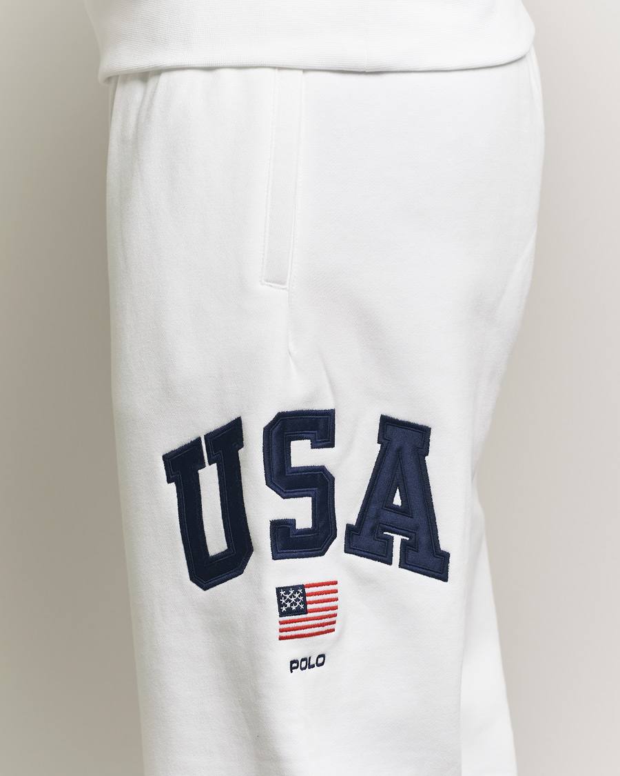 Uomini | Pantaloni | Polo Ralph Lauren | USA Sweatpants White
