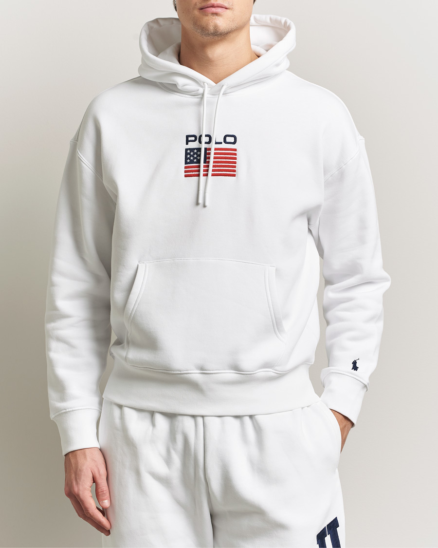 Uomini | Maglieria | Polo Ralph Lauren | USA Hoodie White