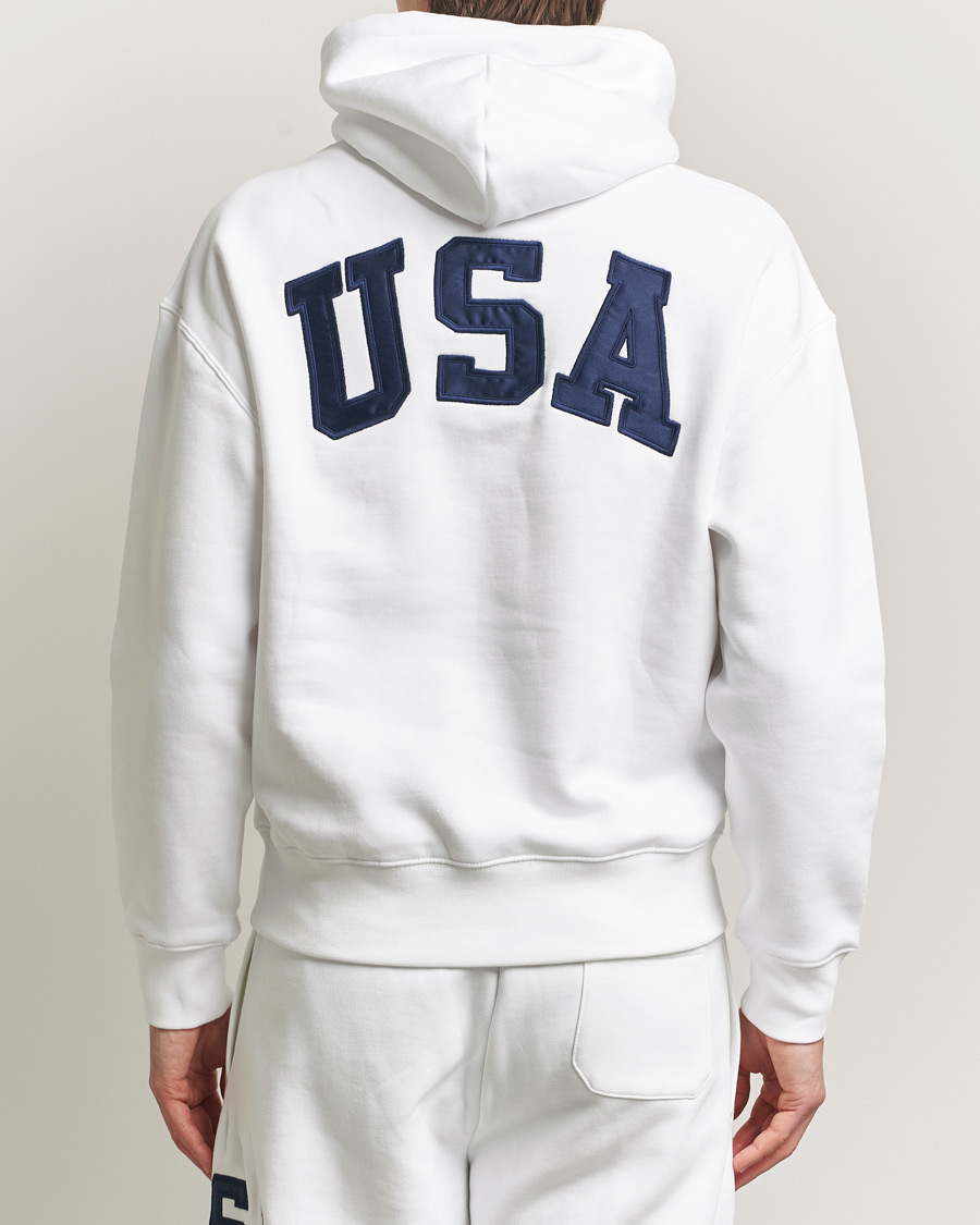 Uomini | Maglieria | Polo Ralph Lauren | USA Hoodie White