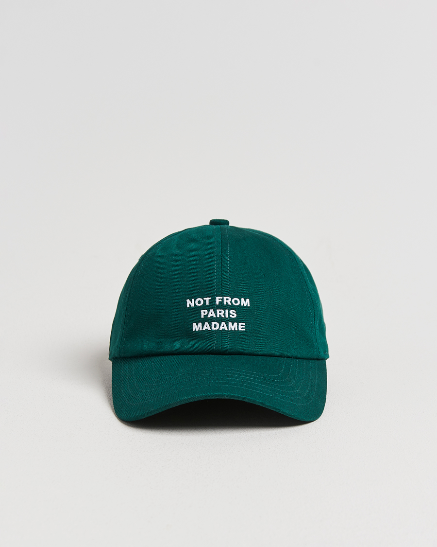 Uomini | Cappelli & Berretti | Drôle de Monsieur | Slogan Baseball Cap Dark Green
