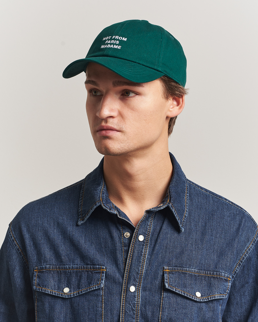 Uomini | Cappelli & Berretti | Drôle de Monsieur | Drôle de MonsieurSlogan BaseballDark Green