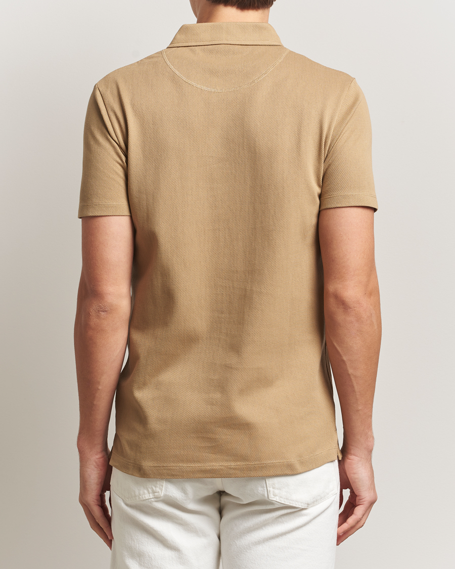 Uomini | Polo | Sunspel | Riviera Polo Shirt Tan