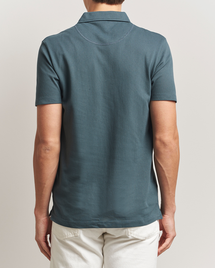 Uomini | Polo | Sunspel | Riviera Polo Shirt Dark Petrol