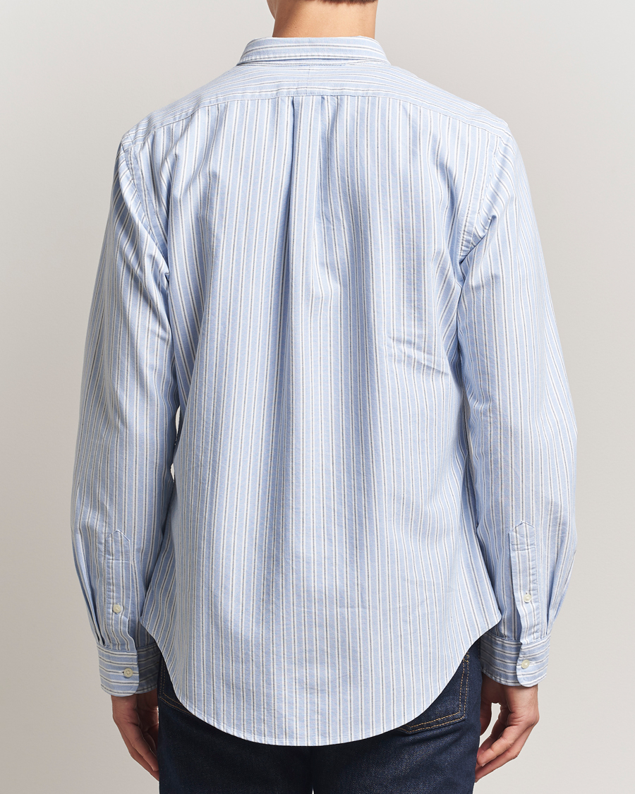 Uomini | Camicie | Polo Ralph Lauren | Slim Fit Oxford Striped Shirt Light Blue/White