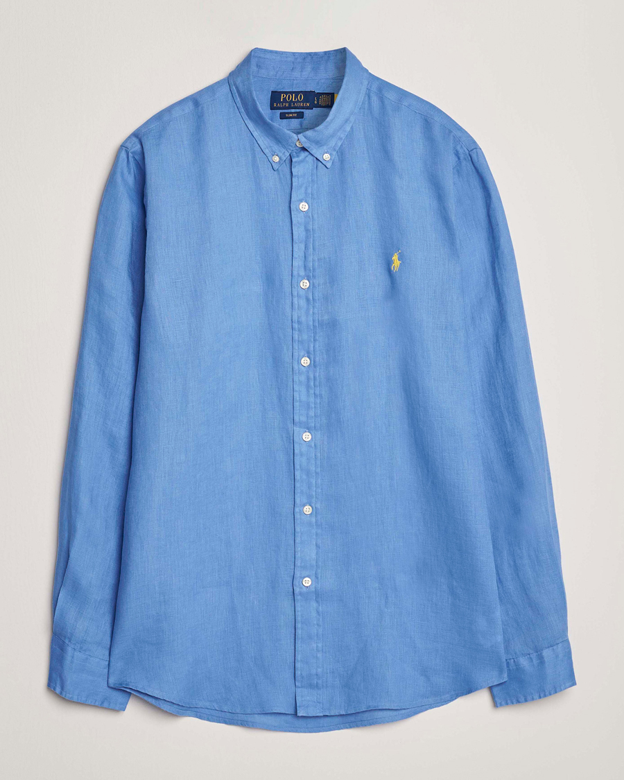 Uomini | Camicie | Polo Ralph Lauren | Slim Fit Linen Shirt Harbour Island